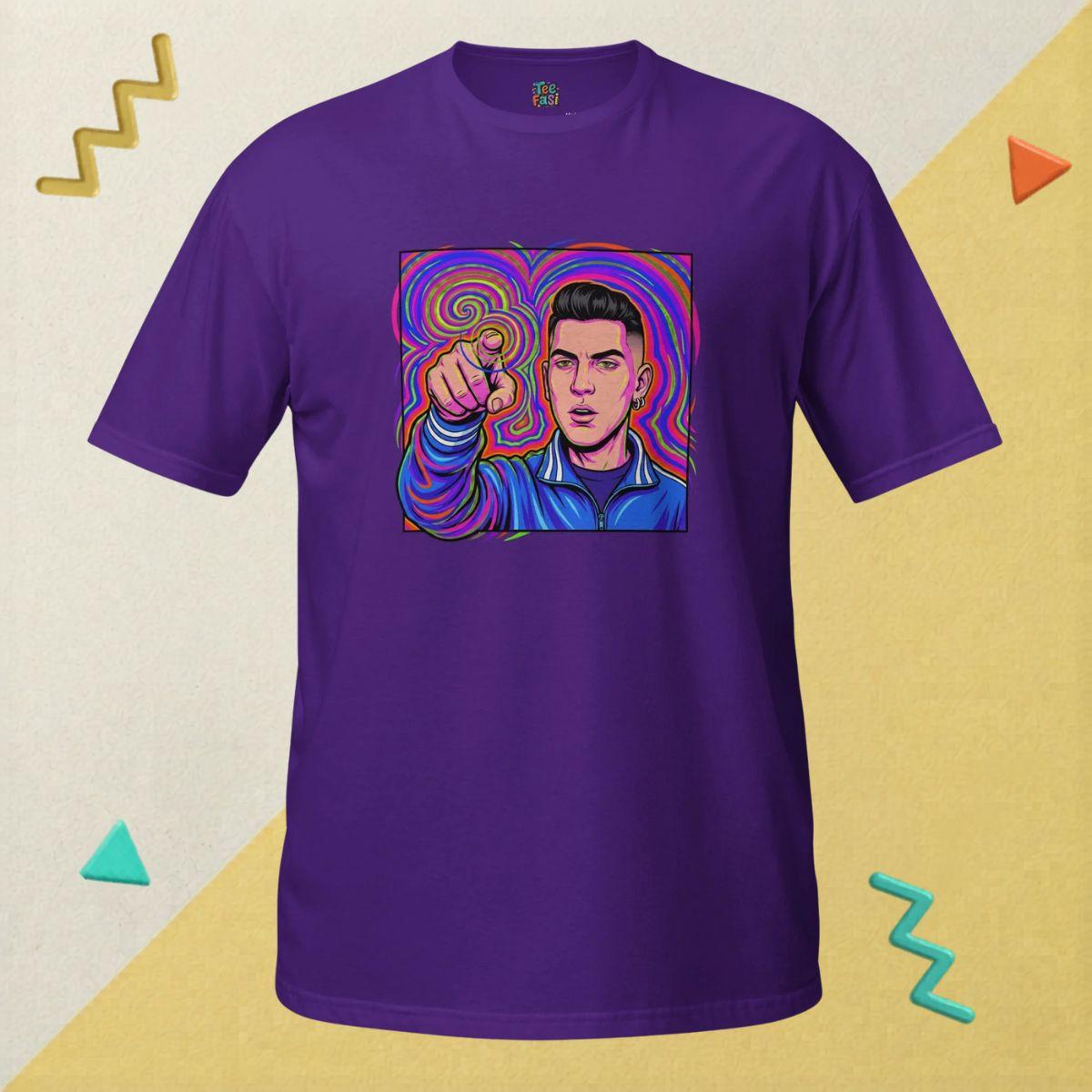 Κύκλοι T-Shirt – Purple