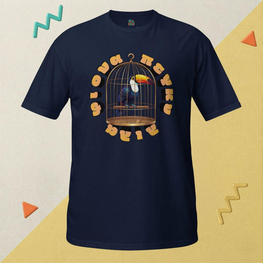 The Polygamous Myna T-Shirt – Navy