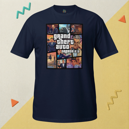 GTA Greece 2.0 T-Shirt – Navy