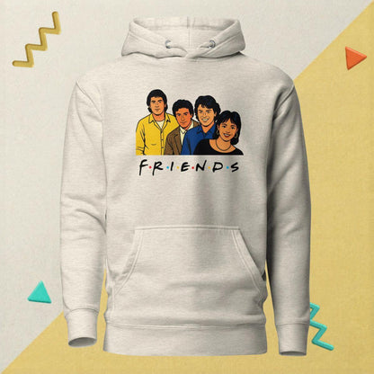 Greek Friends Hoodie – Oatmeal Heather
