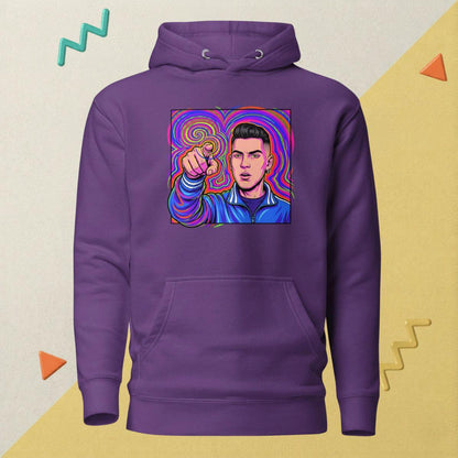Κύκλοι Hoodie – Purple