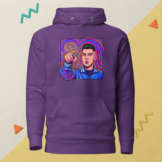 Κύκλοι Hoodie – Purple
