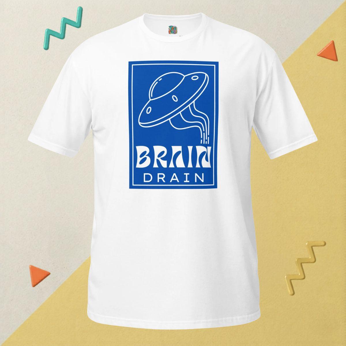 Brain Drain T-Shirt – White