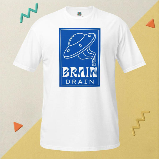 Brain Drain T-Shirt – White